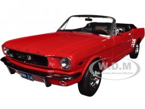 1966 Ford Mustang Convertible Signal Flare Red
