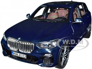 2019 BMW X5 Blue Metallic with Sunroof