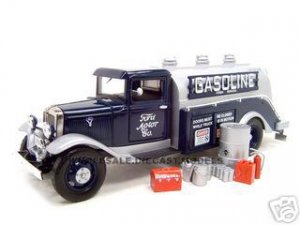 1934 Ford Oil Gasoline Tanker Blue