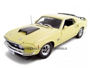 1969 Ford Mustang Boss 429 Yellow