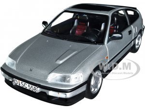 1990 Honda CRX Silver Metallic with Sunroof
