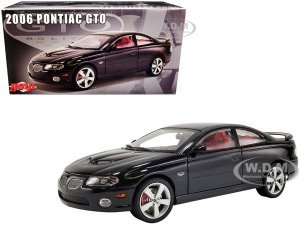 2006 Pontiac GTO Phantom Black with Red Interior