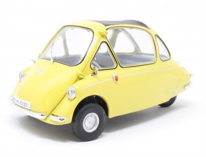 Heinkel Trojan LHD Bubble Car Yellow