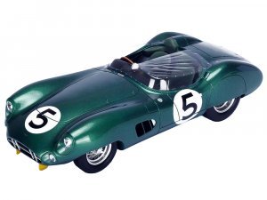 Aston Martin DBR1 #5 Roy Salvadori - Carroll Shelby Winner 24 Hours of Le Mans (1959) with Acrylic Display Case