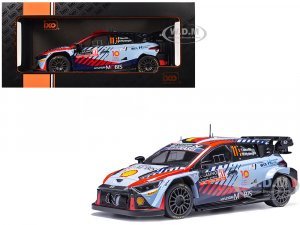 Hyundai i20 N Rally1 #11 Thierry Neuville - Martijn Wydaeghe Winner Rallye Monte-Carlo (2024)