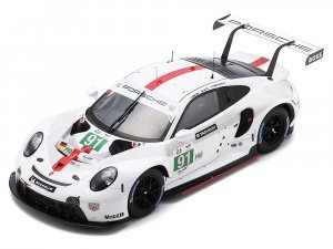 Porsche 911 RSR-19 #91 Gianmaria Bruni - Richard Lietz - Frederic Makowiecki Porsche GT Team GTE Pro Winner 24 Hours of Le Mans (2022) with Acrylic Display Case