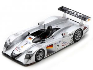 Audi R8 #7 Christian Abt - Michele Alboreto - Rinaldo Capello Audi Sport Team Joest 3rd Place 24 Hours of Le Mans (2000) with Acrylic Display Case