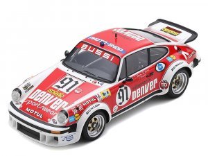 Porsche 934 #91 Christian Bussi - Bernard Salam - Cyril Grandet ASA Cachia 24 Hours of Le Mans (1980) with Acrylic Display Case
