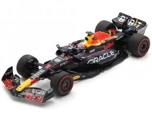 Red Bull Racing RB19 #1 Max Verstappen Oracle Winner 40th Career Win Formula One F1 Spanish GP (2023) and Acrylic Display Case