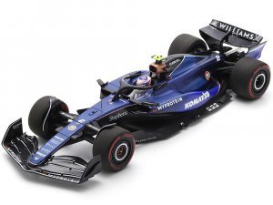 Williams FW46 #2 Logan Sargeant Williams Racing Formula One F1 Bahrain GP (2024) with Acrylic Display Case