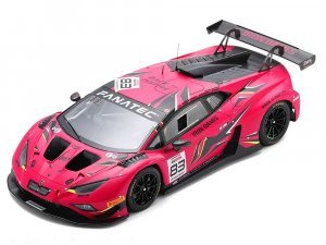 Lamborghini Huracan GT3 Evo2 #83 Sarah Bovy - Rahel Frey - Michelle Gatting - Doriane Pin Iron Dames 24 Hours of Spa (2023) with Acrylic Display Case