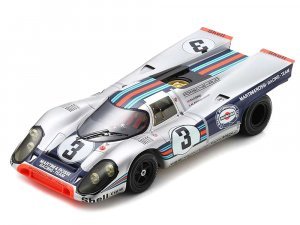Porsche 917K #3 Vic Elford - Gerard Larrousse Martini & Rossi Racing Team Winner 12 Hours of Sebring (1971) with Acrylic Display Case