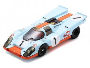 Porsche 917K #1 Jo Siffert - Brian Redman J.W. Automotive Engineering 2nd Place 24 Hours of Daytona (1970) with Acrylic Display Case