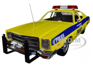 1977 Plymouth Fury The Port Authority Of New York and New Jersey Police Yellow with Blue Stripes