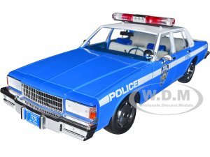 1990 Chevrolet Caprice Police Blue and White NYPD (New York City Police Department) Artisan Collection