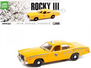 1978 Dodge Monaco Taxi City Cab Co. Yellow Rocky III (1982) Movie
