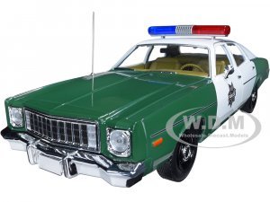 1975 Plymouth Fury Green and White Capitol City Police