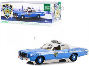 1978 Dodge Monaco Police Blue and White NYPD (New York City Police Department) Artisan Collection