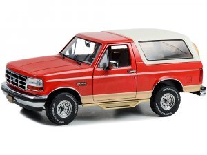 1994 Ford Bronco Eddie Bauer Edition Electric Red Metallic and Tucson Bronze