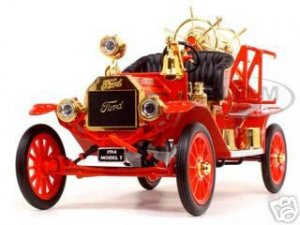 1914 Ford Model T Fire Engine Red