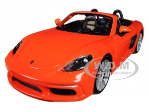 Porsche 718 Boxster Orange