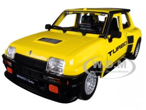 Renault 5 Turbo Yellow with Black Accents