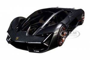 Lamborghini Terzo Millennio Dark Gray Metallic with Black Top and Carbon Accents