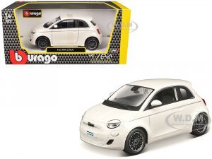 2023 Fiat 500e White
