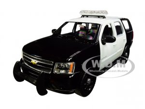2008 Chevrolet Tahoe Unmarked Police Car Black and White -1 27