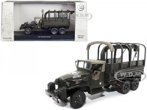 GMC CCKW353 Wrecker Tow Truck Olive Drab United States Army
