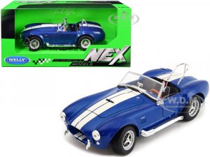 1965 Shelby Cobra 427 S/C Blue Metallic with White Stripes