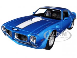 1972 Pontiac Firebird Trans Am Blue Metallic