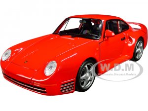 Porsche 959 Red with Silver Wheels NEX Models