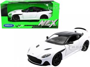 Aston Martin DBS Superleggera White with Black Top NEX Models
