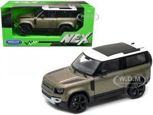 2020 Land Rover Defender Green Metallic with White Top NEX Models
