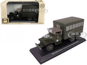 GMC CCKW 353 6x6 2- Ton Truck with Communications Shelter Olive Drab United States Army