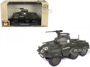 M8 Light Armored Car Olive Drab United States Army