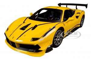 Ferrari 488 Challenge #25 Yellow with Blue Stripes Ferrari Racing