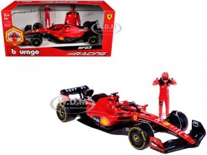 Ferrari SF-23 #16 Charles Leclerc Formula One F1 World Championship (2023) with Driver Figure