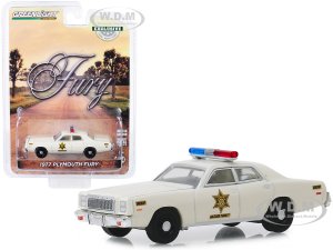 1977 Plymouth Fury Cream Hazzard County Sheriff Hobby Exclusive