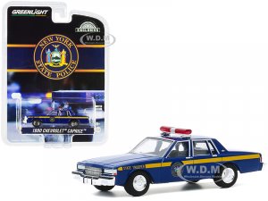 1990 Chevrolet Caprice New York State Police Blue with Yellow Stripes Hobby Exclusive