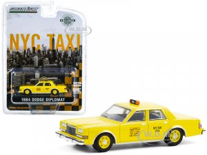 1984 Dodge Diplomat Yellow NYC Taxi (New York City) Hobby Exclusive