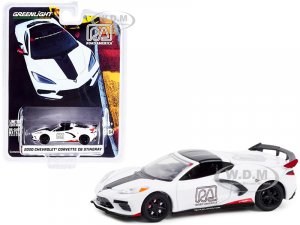 2020 Chevrolet Corvette C8 Stingray White and Black Road America Official Pace Car Hobby Exclusive