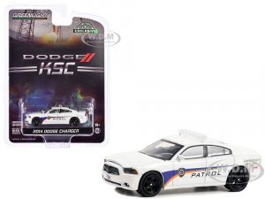 2014 Dodge Charger White Kennedy Space Center (KSC) Security Patrol Hobby Exclusive Series