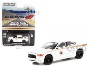 2011 Dodge Charger Pursuit White Absaroka County Sheriffs Department Hobby Exclusive