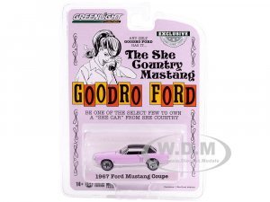1967 Ford Mustang Evening Orchid Pink with Black Top She Country Special Bill Goodro Ford Denver Colorado Hobby Exclusive Series
