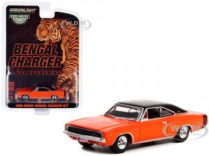 1968 Dodge Charger R/T Orange with Black Top and Tail Stripes Bengal Charger: Tom Kneer Dodge Cincinnati Ohio Hobby Exclusive Series