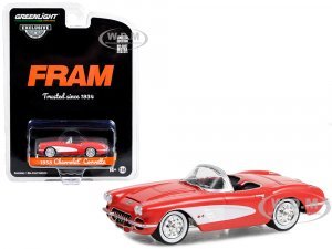 1958 Chevrolet Corvette Convertible Red FRAM Oil Filters: Trusted Since 1934 Hobby Exclusive Series