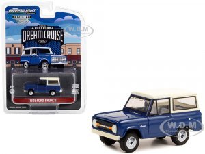 1966 Ford Bronco Blue with White Top 26th Annual Woodward Dream Cruise (2021) Hobby Exclusive Series