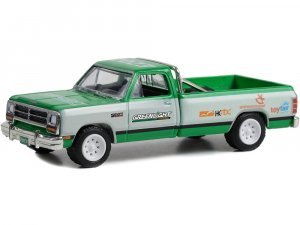 1990 Dodge D-350 2023 GreenLight Trade Show Exclusive Green Hobby Exclusive